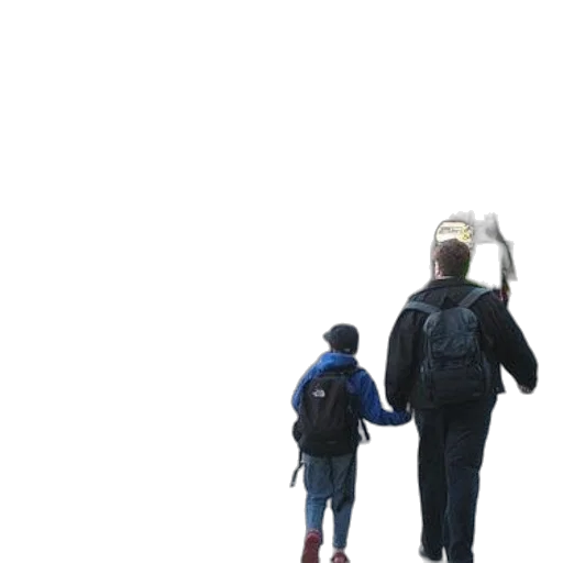 umbrella, staff, jacket, robot transparent PNG cut-out