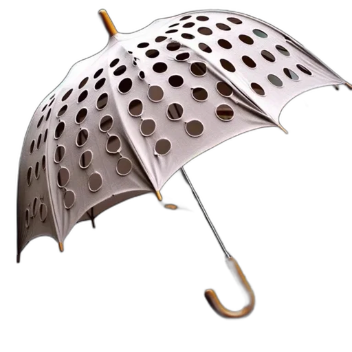 umbrella, weapon, hat, crown transparent PNG cut-out