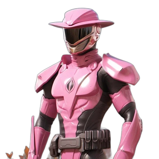 robot, weapon, concept art, vaporwave transparent PNG cut-out