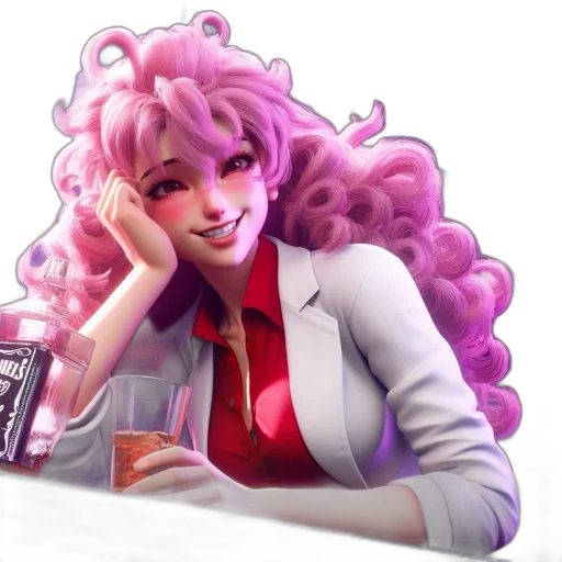 staff, hair, anime, concept art transparent PNG cut-out