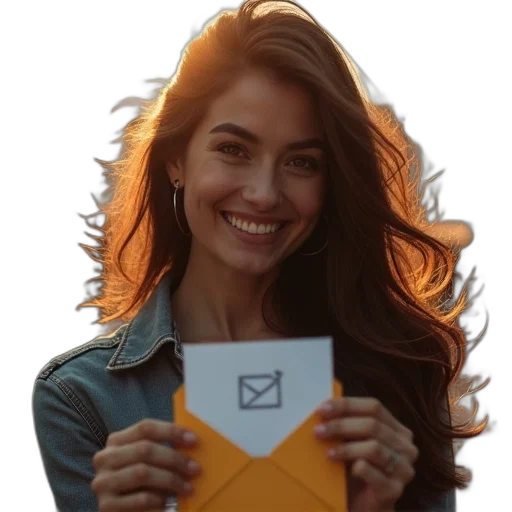 face, photorealistic, email, capt transparent PNG cut-out