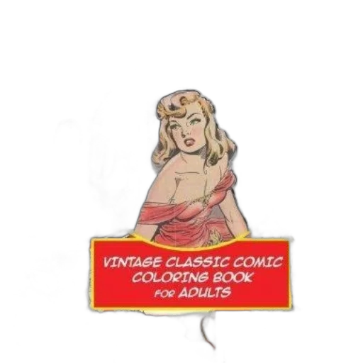 jacket, comic book art, cartoon, vintage transparent PNG cut-out