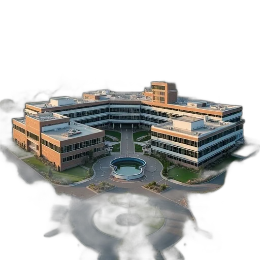 building, 3d render, concept art, photorealistic transparent PNG cut-out
