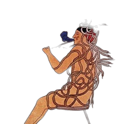 staff, jewelry, creature, hair transparent PNG cut-out