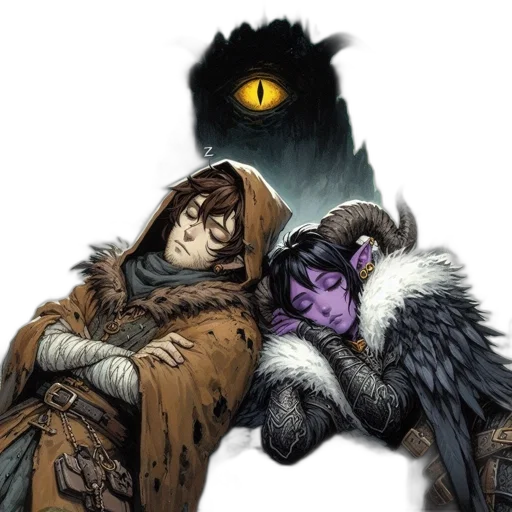 fantasy art, concept art, comic book art, snow transparent PNG cut-out
