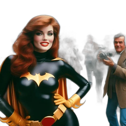 comic book art, concept art, photorealistic, woman transparent PNG cut-out