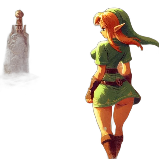 dress, concept art, pixel art, fantasy art transparent PNG cut-out