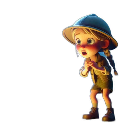 hat, staff, weapon, dress transparent PNG cut-out