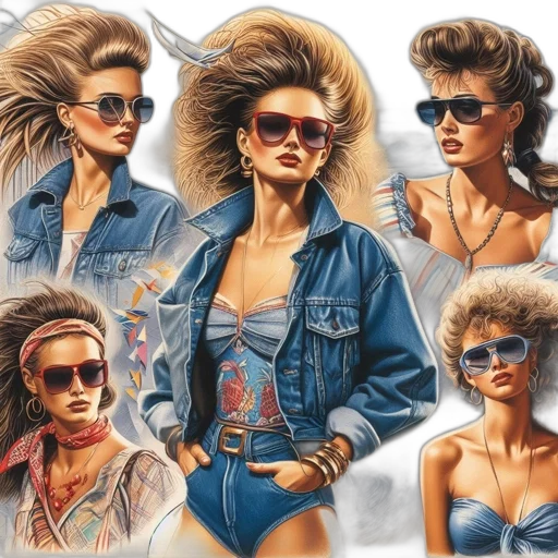 jacket, hair, photorealistic, concept art transparent PNG cut-out