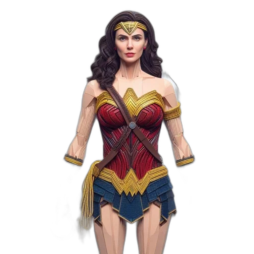 comic book art, concept art, 3d render, fantasy art transparent PNG cut-out