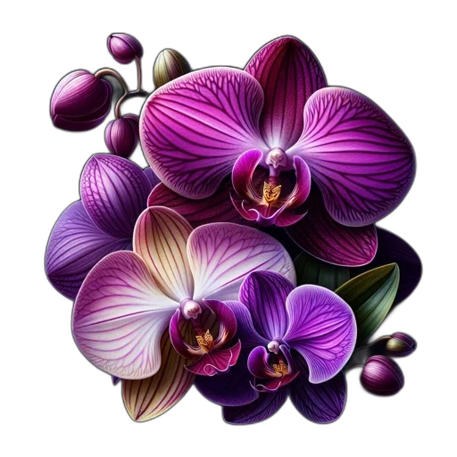 flower, jewelry, crown, photorealistic transparent PNG cut-out