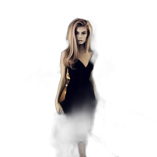 dress, mask, creature, fantasy art transparent PNG cut-out