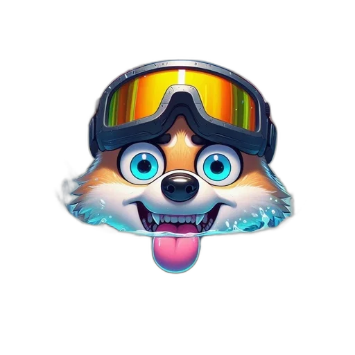 mask, face, animal, creature transparent PNG cut-out