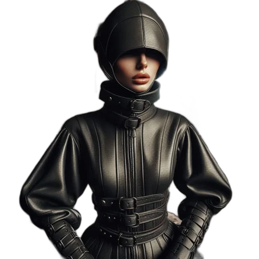 jacket, dress, 3d render, concept art transparent PNG cut-out