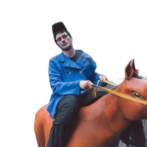 staff, jacket, hat, animal transparent PNG cut-out