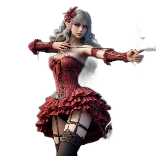 dress, staff, weapon, sword transparent PNG cut-out