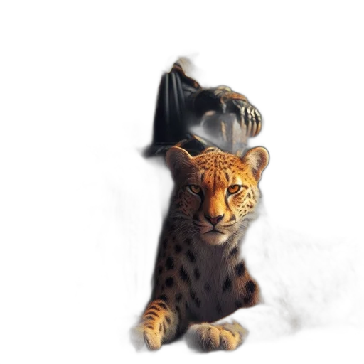 animal, staff, crown, weapon transparent PNG cut-out