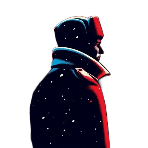 jacket, mask, robot, face transparent PNG cut-out