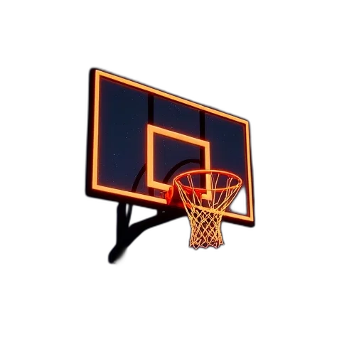 furniture, weapon, 3d render, basketball transparent PNG cut-out