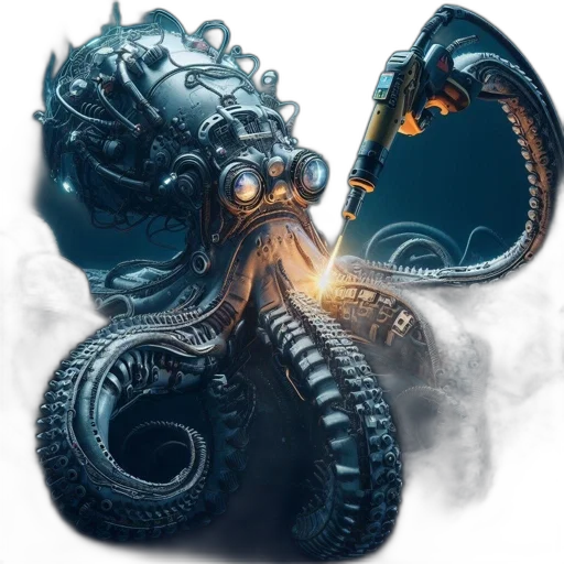 creature, weapon, concept art, fantasy art transparent PNG cut-out