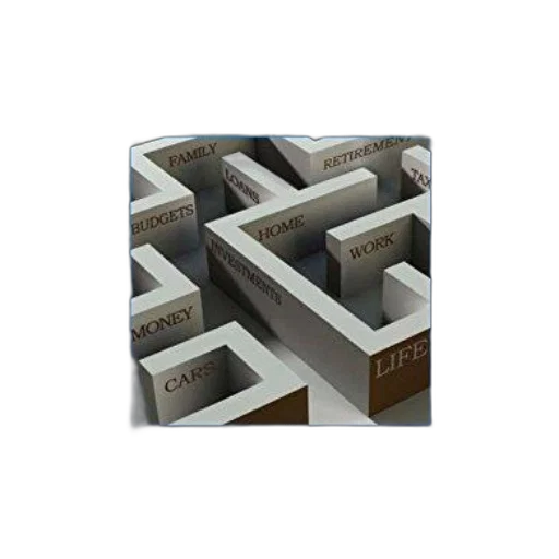 furniture, building, jewelry, 3d render transparent PNG cut-out