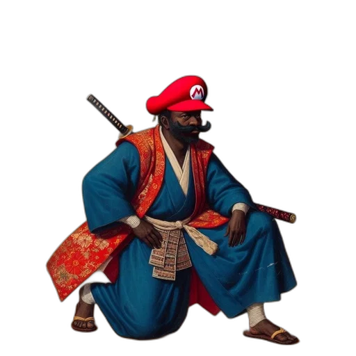 staff, sword, weapon, hat transparent PNG cut-out