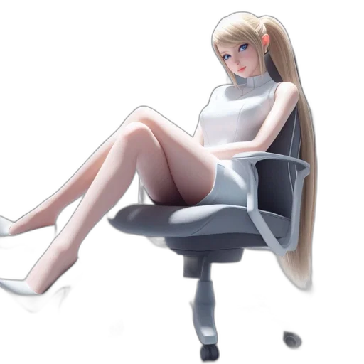 dress, robot, furniture, staff transparent PNG cut-out
