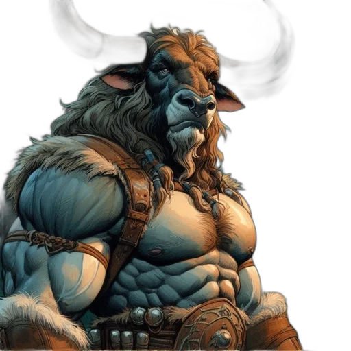 animal, concept art, fantasy art, comic book art transparent PNG cut-out