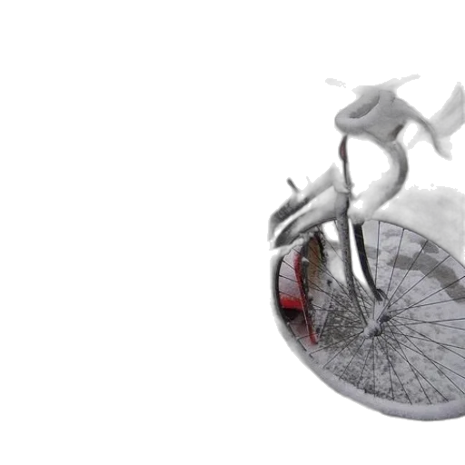 3d render, concept art, photorealistic, bicycle transparent PNG cut-out