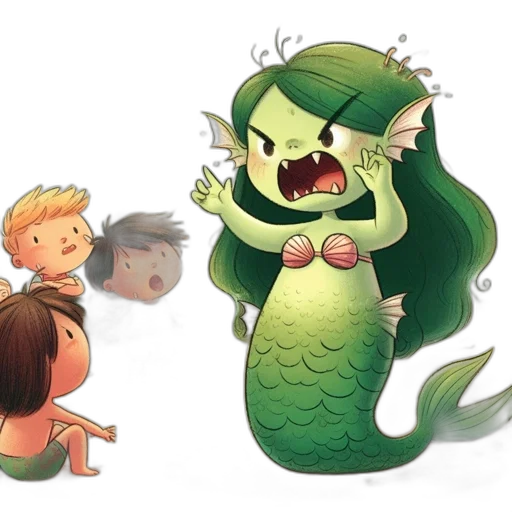 creature, concept art, watercolor, fantasy art transparent PNG cut-out