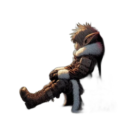 jacket, dragon, creature, mask transparent PNG cut-out
