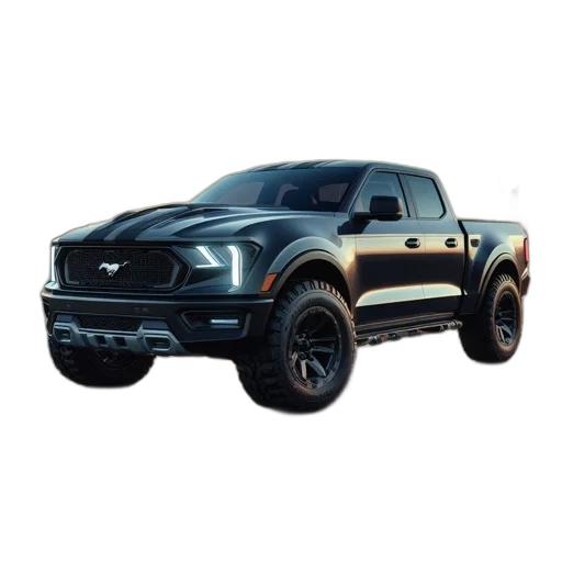 car, 3d render, photorealistic, sleek transparent PNG cut-out