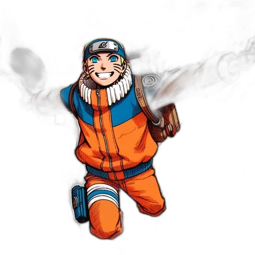 jacket, staff, face, concept art transparent PNG cut-out