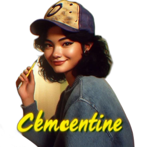 hat, jacket, creature, photorealistic transparent PNG cut-out