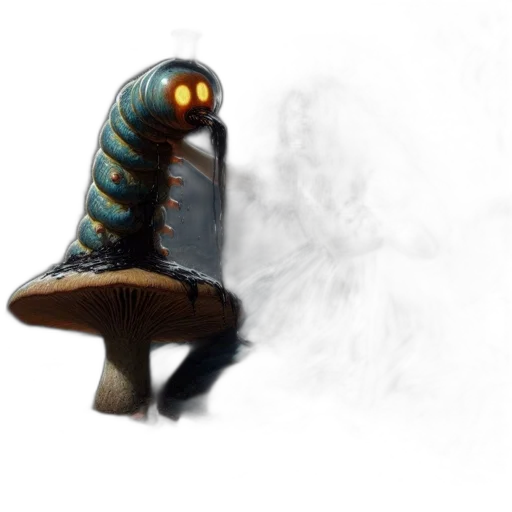 robot, creature, staff, mask transparent PNG cut-out