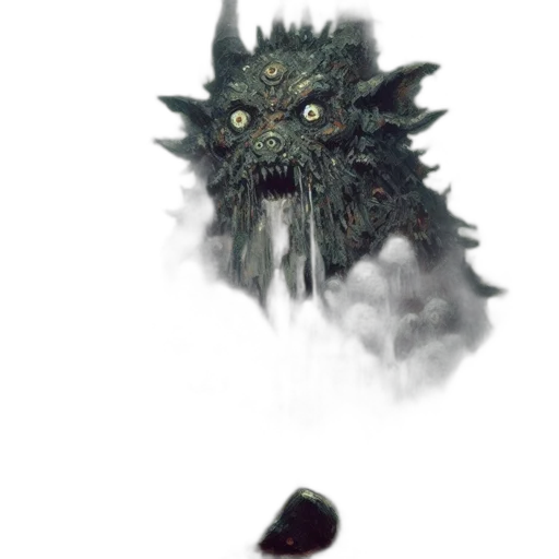 dragon, creature, mask, face transparent PNG cut-out