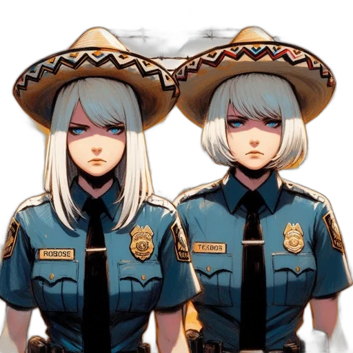 hat, staff, mask, jacket transparent PNG cut-out