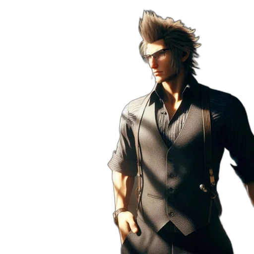 jacket, 3d render, concept art, photorealistic transparent PNG cut-out