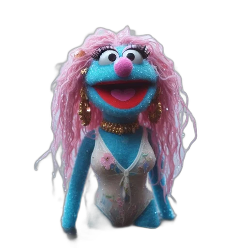 animal, creature, dress, staff transparent PNG cut-out