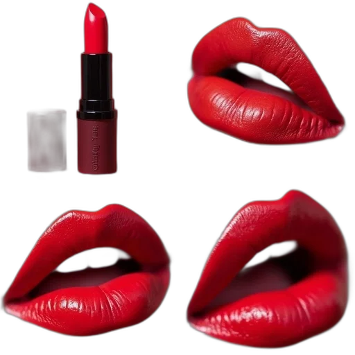 photorealistic, red, dark, monochrome transparent PNG cut-out