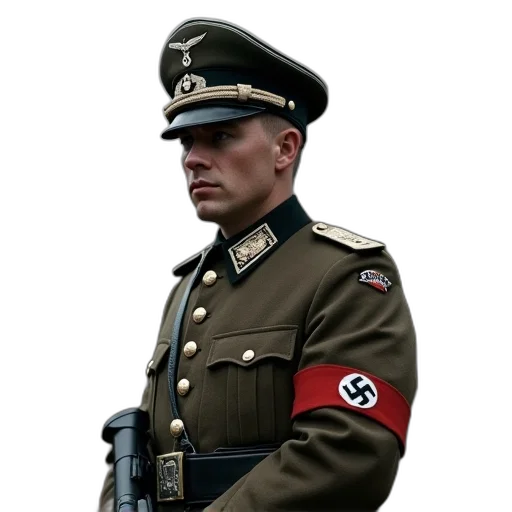 hat, staff, jacket, face transparent PNG cut-out