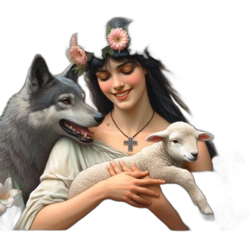 animal, creature, jewelry, staff transparent PNG cut-out