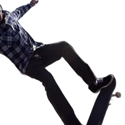 staff, jacket, shoes, photorealistic transparent PNG cut-out