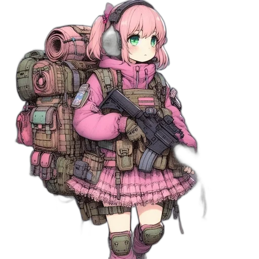 weapon, jacket, animal, robot transparent PNG cut-out