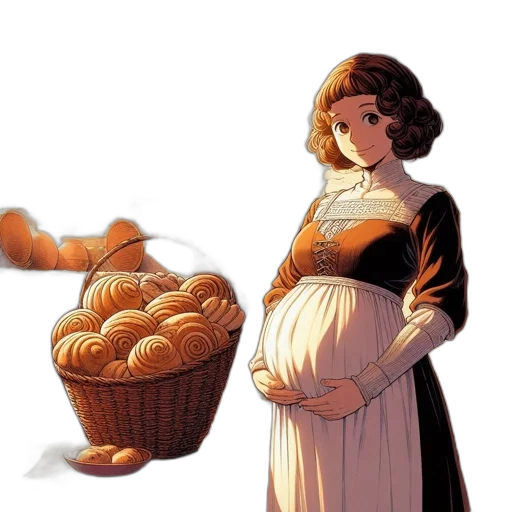 dress, food, concept art, pixel art transparent PNG cut-out