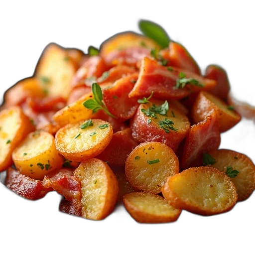 food, photorealistic, 3d render, fried transparent PNG cut-out