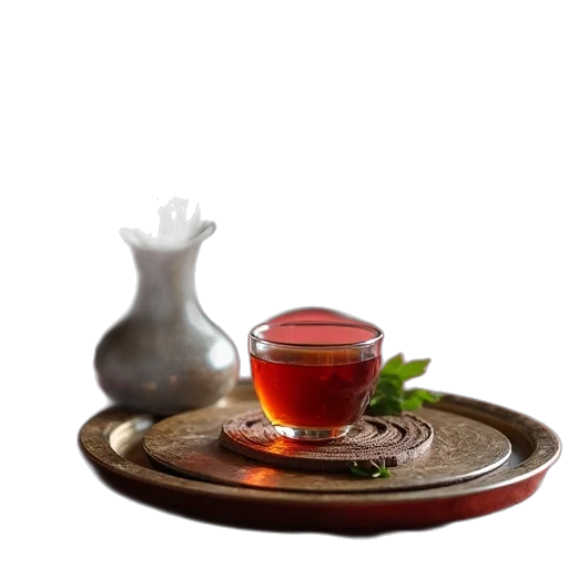 food, 3d render, photorealistic, tea transparent PNG cut-out