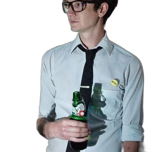 staff, jacket, bottle, robot transparent PNG cut-out