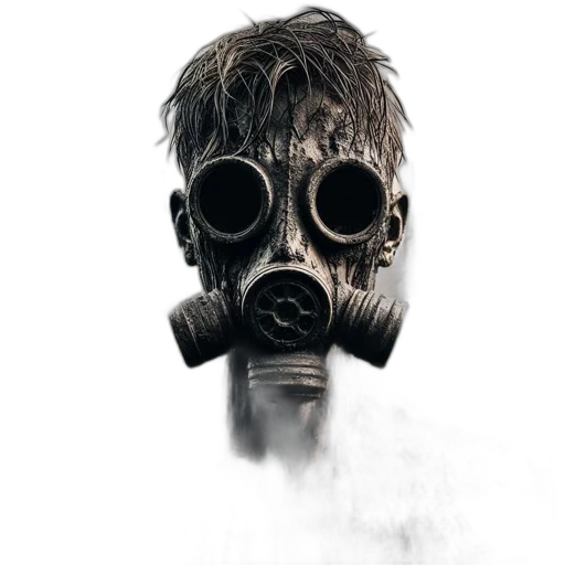 mask, face, weapon, concept art transparent PNG cut-out