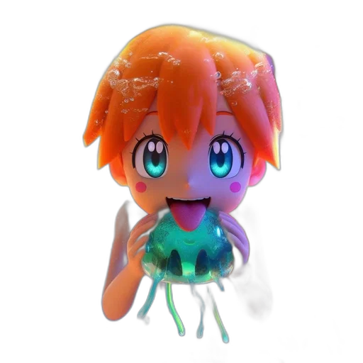 creature, hair, animal, 3d render transparent PNG cut-out